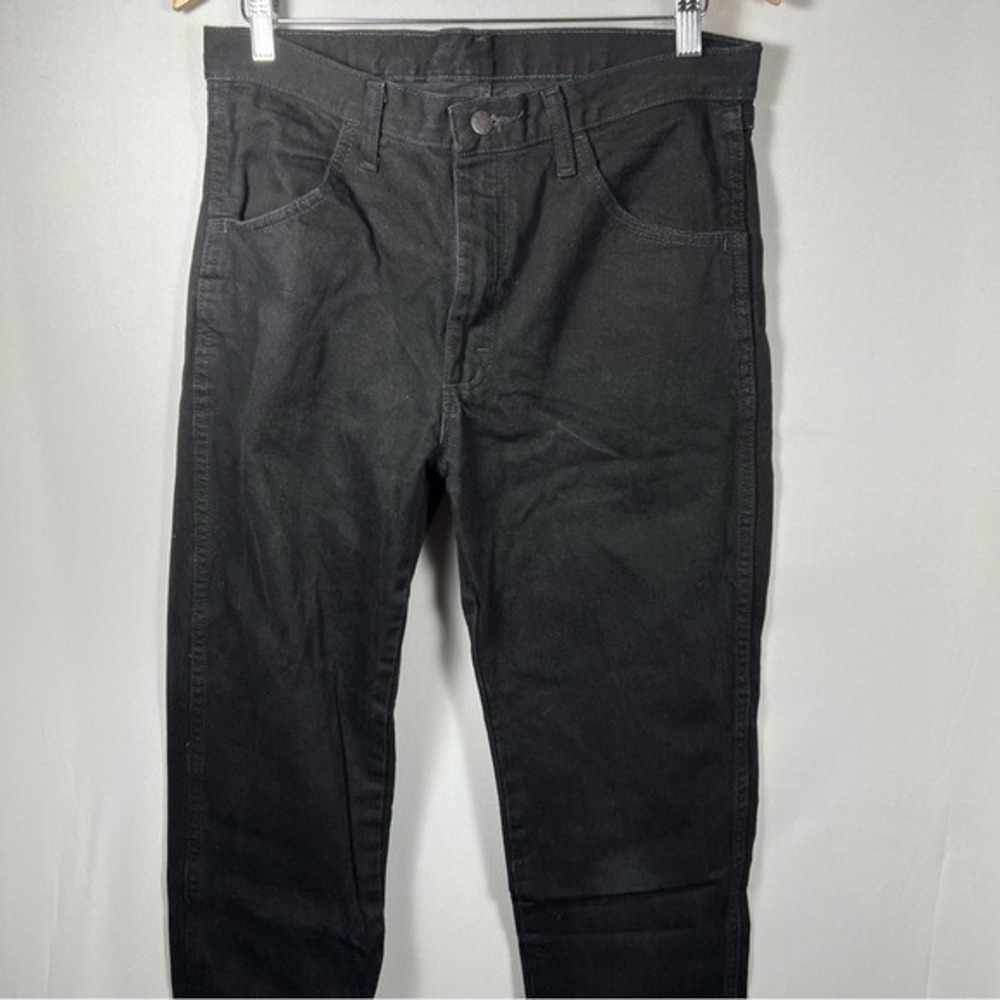 VTG RUSTLER Men's black jeans Size‎ 32X32